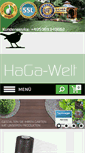 Mobile Screenshot of haga-welt.de